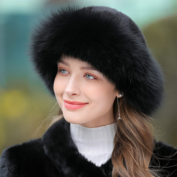 Seduction Styles Women's Outdoor Warm Fur Hat In Winter