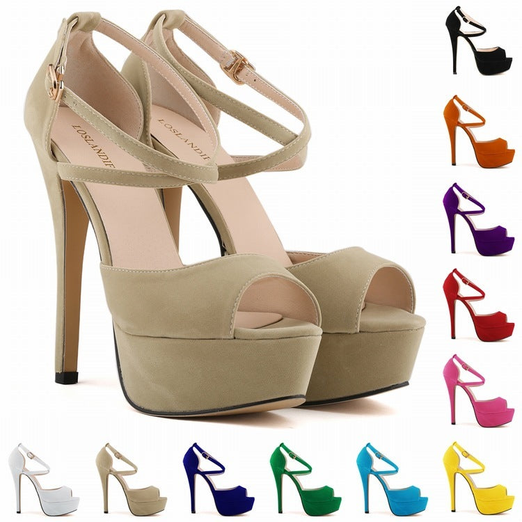 Seduction Styles  High Heel Nightclub Sandals