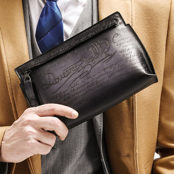 Seduction Styles Genuine Leather Men's New Clutch Bag